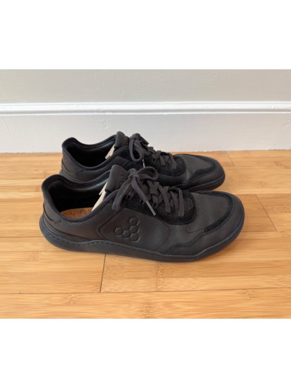 Vivobarefoot Gobi Black Sneaker, Men's size 12 - Picture 2 of 8